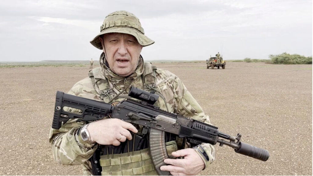  Yevgeny Prigozhin, former chief of the Russian private mercenary group